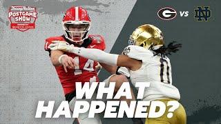 Let's talk about what went wrong for UGA against Notre Dame | DawgNation Postgame