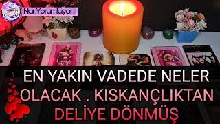 AKLINDAKİ KİŞİ  EN YAKIN VADEDE ARANIZDA NELER YAŞANACAK?#tarotfalı #keşfet