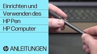 Einrichten und Verwenden des HP Pen | HP Computer | HP Support