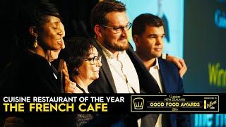Cuisine Good Food Awards Restaurant of the Year 2016