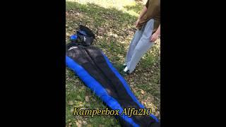 Kamperbox Alfa210 sleeping bag Find us on Temu/Aliexpress/TikTok/Shein #camping #sleepingbag