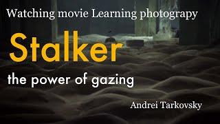 Watching movie learning photography, Stalker, the power of gazing