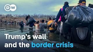 US border crisis - Trump's wall, illegal migration and the election | DW Documentary