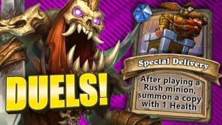 Rushing Into Duels! | Warrior | Duels | Forged in the Barrens | Hearthstone