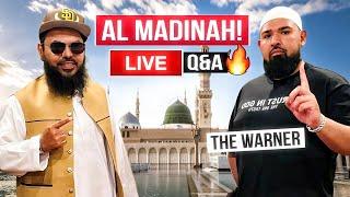 LIVE #Q&A with Shaykh Uthman x @iamthewarner at #Madinah