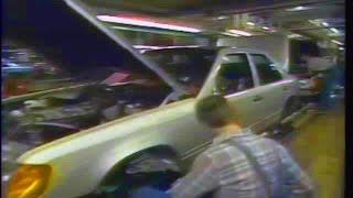 W124 -  production on plant Mercedes in Sindelfingen #w124