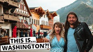 Washington: Day Trip to Leavenworth, WA - Travel Vlog | PNW Bavarian Town Travel Guide