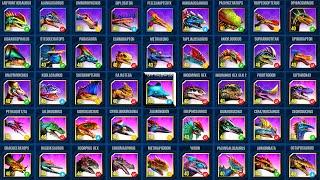 ALL HYBRIDS MAXED WAIT OPHTHACERAPSIS COMING SOON | JURASSIC WORLD THE GAME