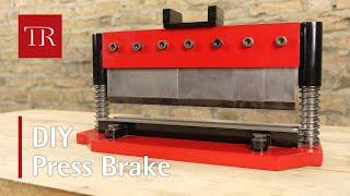 Homemade Press Brake | DIY Metal Bender Attachment for Hydraulic Press