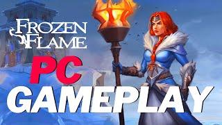 Frozen Flame GAMEPLAY PC - Combat and Starting Leveling! Beginners Guide 2022 (NEW PC ARPG 2022)