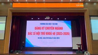 MATCH DAY 2023 - ĐĂNG KÝ CHUYÊN NGÀNH BÁC SĨ NỘI TRÚ KHÓA 48