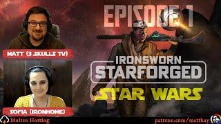 Star Wars + Starforged: Episode 1 (two player co-op, no GM)