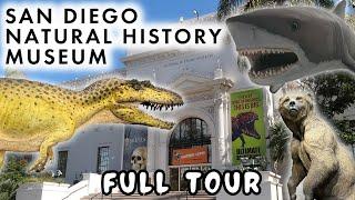 SAN DIEGO NATURAL HISTORY MUSEUM : Full Tour of Every Exhibit - Dinosaurs, Skulls, Reptiles & More!