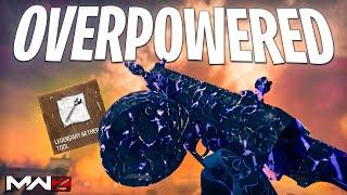 MW3 Zombies - This OVERPOWERED Gun DESTROYS Everything! ( Broken Battle Rifle! )