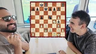 Saleh Salem vs Haik Martirosyan   Blind Bullet Chess on boat