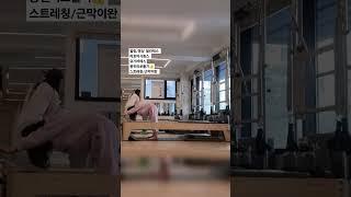 리포머시퀀스/근막이완/스트레칭시퀀스/키즈필라테스/리포머노스프링/pilates/필라테스