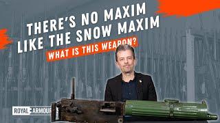 The world's longest serving machine gun, the Maxim Model 1910 with firearms expert Jonathan Ferguson