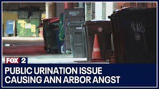 Public urination issue causing Ann Arbor angst