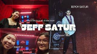 [CONCERT VLOG: PT.2] JEFF ‘JEPOY’ SATUR - SPACE SHUTTLE NO.8 ASIA TOUR IN MANILA ️ w/ my fancams