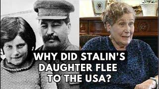 How did Stalin's daughter escape from the USSR and why? #russia #historyfacts #russiahistory