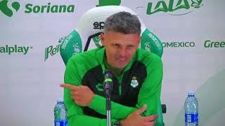 Presentación de  Fernando "Tano" Ortiz como nuevo Director Técnico de Santos Laguna