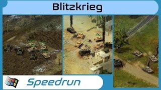 Blitzkrieg "German Campaign" in 65m 14s | Speedrun [PC]