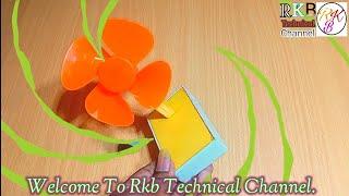 How To Make a Mini Table Fan #shorts