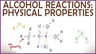 Physical Properties of Alcohol: Hydrogen Bonding, Solubility and Boiling Point