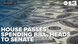 House Republicans pass spending bill by a vote of 217 to 213