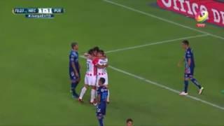 Necaxa vs Club Puebla 3-1, Jornada 16, Liga MX 2016, goles