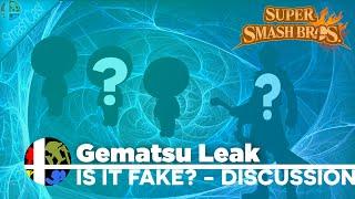 Is the Gematsu Leak Fake? - Discussion