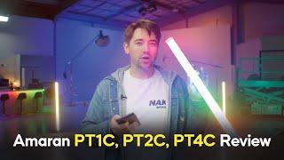 Amaran's PT1C, PT2C, PT4C Colourful RGB Pixel Tubes Review!