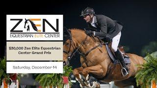 Watch the $30,000 Zen Elite Equestrian Center Grand Prix