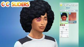 How to Make CC makeup work with SLIDERS in The Sims 4 FAST and EASY