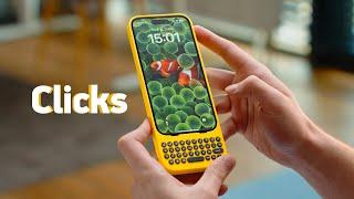 Clicks — Qwerty-клавиатура в стиле BlackBerry для iPhone