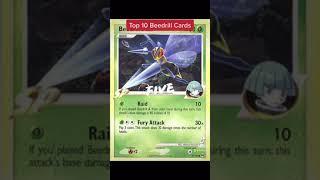 Top 10 Beedrill Cards #Shorts