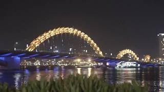 Danang by night-Aodai Ridertour