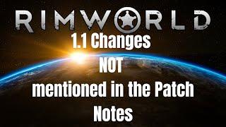 RimWorld 1.1 - New Content (NOT included in Patch Notes)