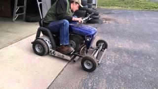 Racing Lawnmower for Auction at GoBidToday.com