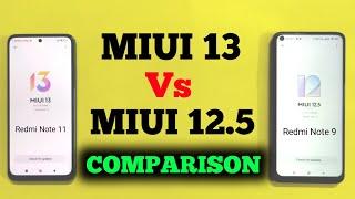 MIUI 13 Vs MIUI 12.5 Comparison Of New Features | New Changes MIUI 13