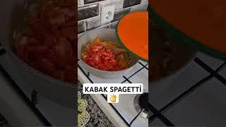 KABAK SPAGETTİPUMP SPAGHETTI #kabakspagetti #pumpspaghetti #ytshorts #pratiktarifler