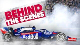 Scuderia Toro Rosso Hits the Track for the First Time | Behind the Scenes