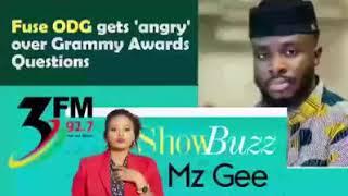 Fuse ODG blasts Ghanaians for not believing Shatta Wale has been nominated for Grammy.