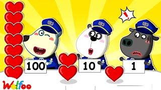 Wolfoo, Which Police Is Most Loved? 100 Layers of Love - Funny Stories for Kids | Wolfoo Channel