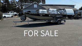 (SOLD) 2017 Hewescraft Sportsman 200 w/ Honda 90HP and 8HP ($29,900)