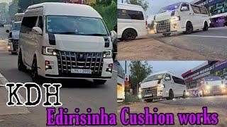 Kdh modified , edirisinha cushin works #toyota #kdh