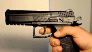 CZ P-09 Duty CO2 Blowback Slow Motion