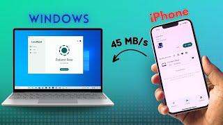 Airdrop files from iPhone to Windows  ..Transfer files from iphone to android /PC easily