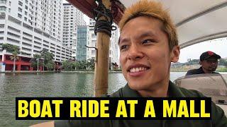 Crazy $5 Boat Ride inside a Malaysian Mall