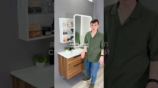 А вы бы купили такой зеркальный шкаф в ванную комнату?